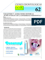 Tabaquismo y Enfermedades Sistemicas PDF