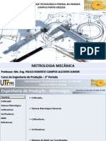 Aula 07 - Metrologia Mecanica