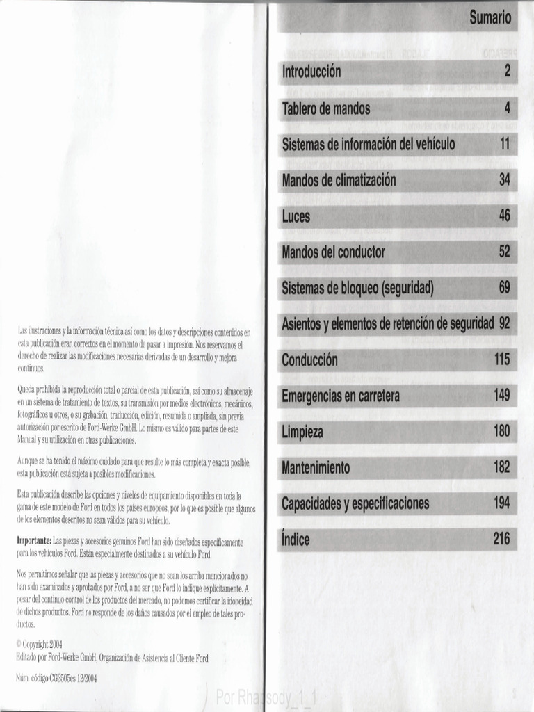 2005 FORD FOCUS REPAIR MANUAL visual data 3