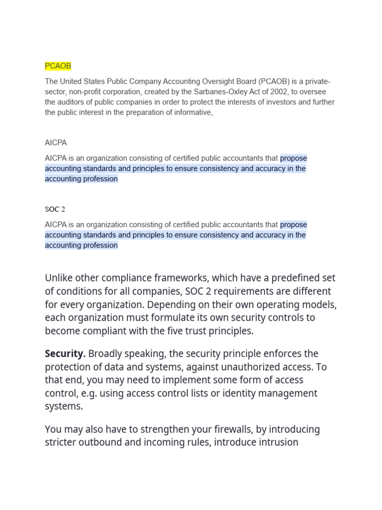 SOC 2 Report Overview and Criteria | PDF | Audit | Computing