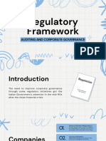 Regulatory Framework - Auditing