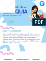 Presentación Informativa Diabetes Ilustrado Blanco Azul
