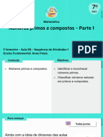 Números Primos e Compostos - Parte 1: Matemática