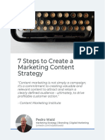 7 Steps To Create A Marketing Content Strategy
