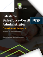 Salesforce Certified Administrator Demo