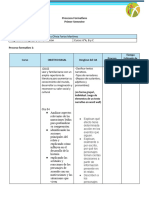 Lenguaje PROCESOS FORMATIVOS 6TO