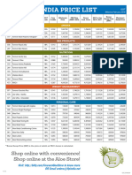 New Price List FLP 2022