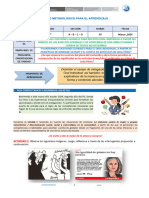 Dmpa 1 - Unidad 1 - Literatura NS - Quinto - 2024