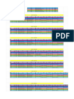 Horarios de Las Secciones