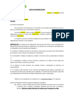 G1 - Carta de Amonestación - Funciones - No Cumple Funciones de Su Cargo