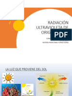 Radiacion UV de Origen Solar