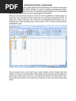 Using Excel To Fit Lines