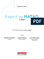 Esprit de Maths 3AC