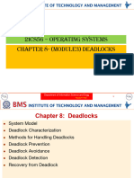21CS56 - Operating Systems Chapter 8 - (Module3) Deadlocks: Department of Information Science and Engg