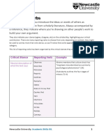 Reporting Verbs