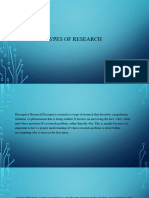 Types of Research (Seminar Paper