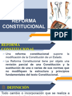 Derecho C. Reformas de La Constitución