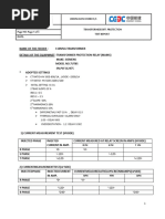 7ut85 Relay Test Report