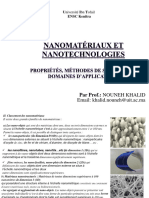 Les Methodes de Synthese Des Nanomateriaux PR K Nouneh