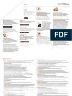 Datasheet Sonicwall Product Line at A Glance