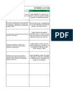 Rubricas de Evaluacion de Lo Humano A Lo Comunitario 2ºa