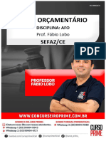 Prime - AFO - Fabio Lobo - Ciclo Orçamentario - SEFAZ