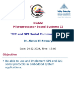 MicroprocessorBasedSystems Term-II Lec3 SPI and I2C Interface