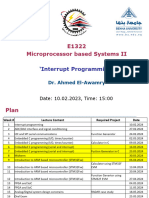 MicroprocessorBasedSystems Term-I Lec1 Interrupt Programming