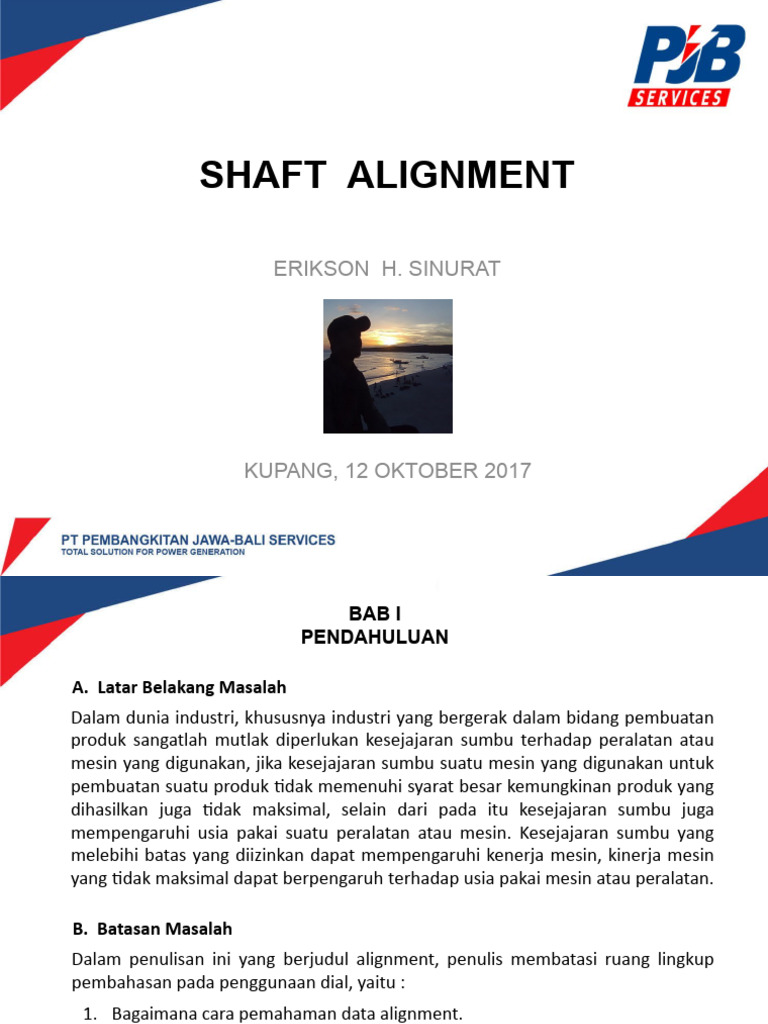 Panduan Kesejajaran Shaft dalam Industri | PDF