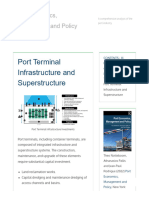 Port Terminal Infrastructure and Superstructure - Port Economics, Management and Policy