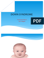 DOWN SYNDROME POWERPOINT