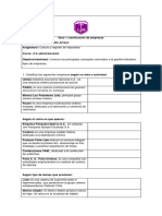 Guía 1 Clasificación de Empresas