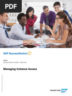 SF PLT Manage Instance Access