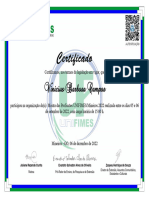 Certificado Vinicius Barbosa Campos