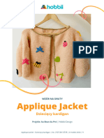 Applique Jacket Childrens Cardigan PL