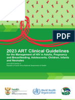 2023 ART Clinical Guidelines For The Management of HIV in Adults, Pregnancy and Breastfeeding, Adolescents, Children, Infants and Neonates