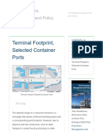 2. Terminal Footprint, Selected Container Ports _ Port Economics, Management and Policy