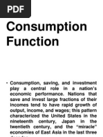 Consumption Function