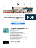Top Des 100 Meilleurs Albums Français de Tous Les Temps