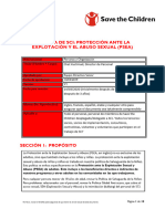 SCI - HR - Prevention of Sexual Exploitation and Abuse ProcedurePSEA - ESP