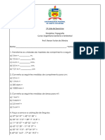 lista 2 topografia