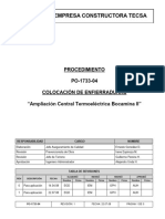 PO-1733-04 Colocacion Enfierraduras Rev.1+Tecnimont1