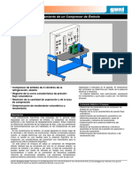GUNT - ET 432 - Comportamiento de Un Compresor de Émbolo - 2011