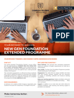 New Gen Foundation Extended Programme