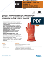 Activarmr Electrical Insulating Gloves Class 0 Rig011r - Pds - MX