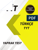 Fit Tyt Türkçe Yaprak Test