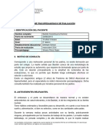 Informe Psicopedagógico Bastián Norambuena Abril 2024