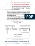 Programa de Entrenamiento para Padres TDAH