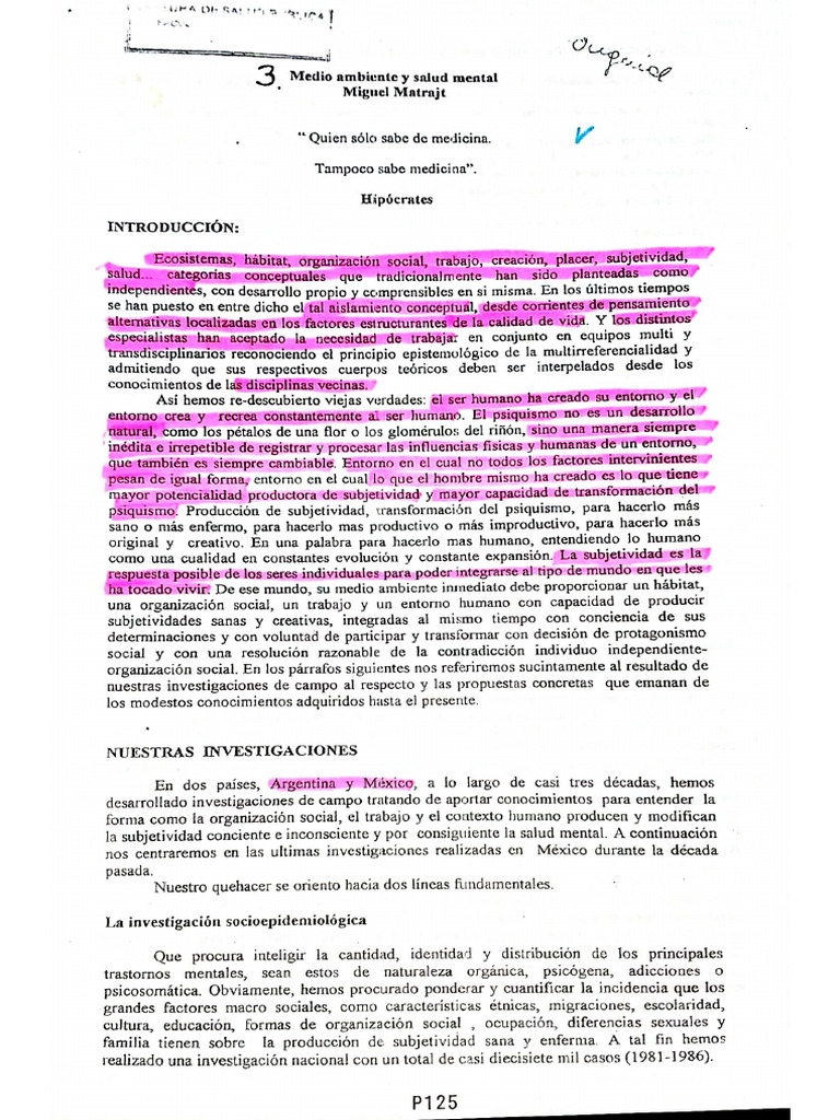 Miguel Matrajt U3 SP | PDF