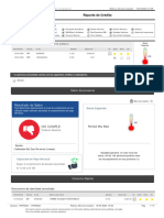 Reporte de Crédito: No Cumple
